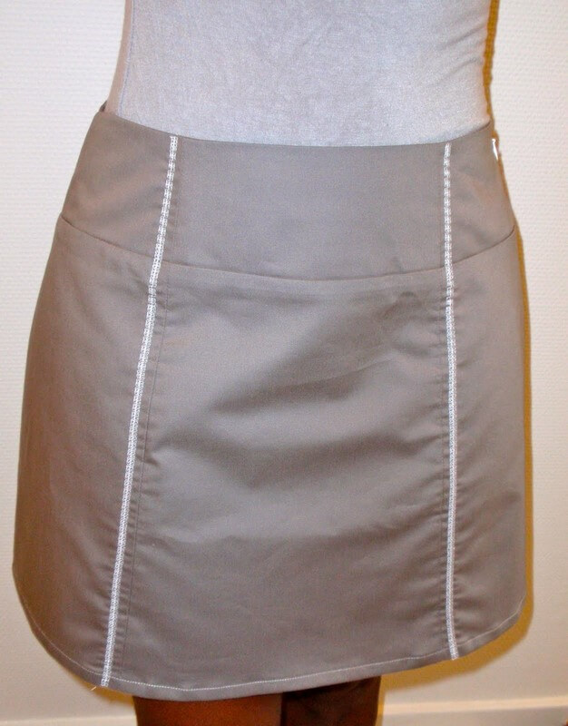 UmaMakeupHDTV: Pattern drafting - A line skirt with front panels